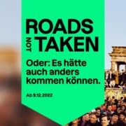 Roads not Taken Ausstellungsposter schmal